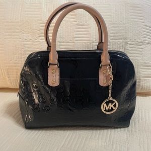 Michael Kors Black Patent Leather Purse